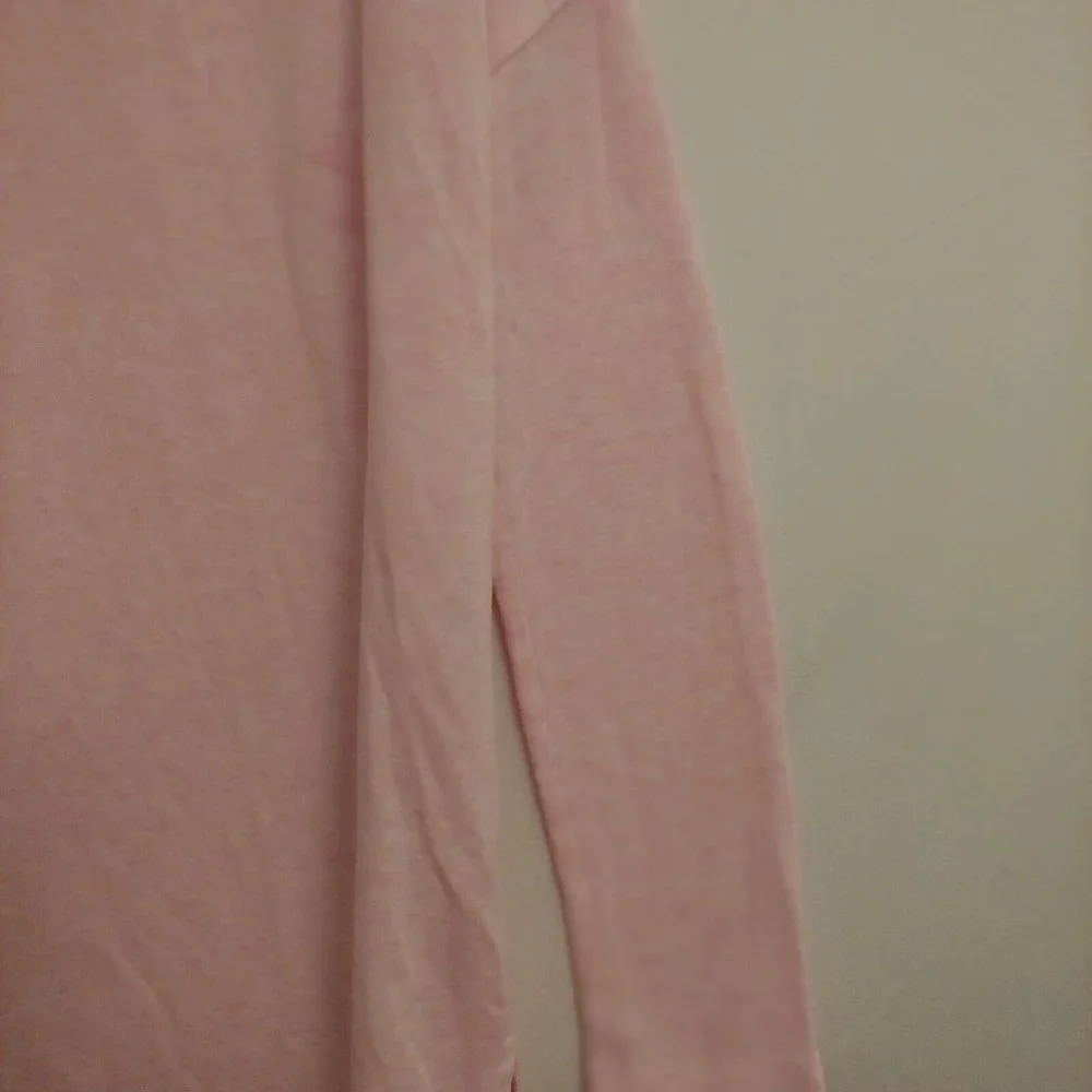 Lilly Pulitzer luxletic oversize blush pink long sleeve top small - Picture 7 of 13